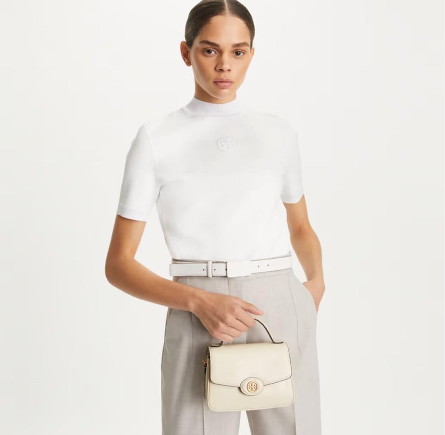 ROBINSON SPAZZOLATO SMALL TOP-HANDLE BAG