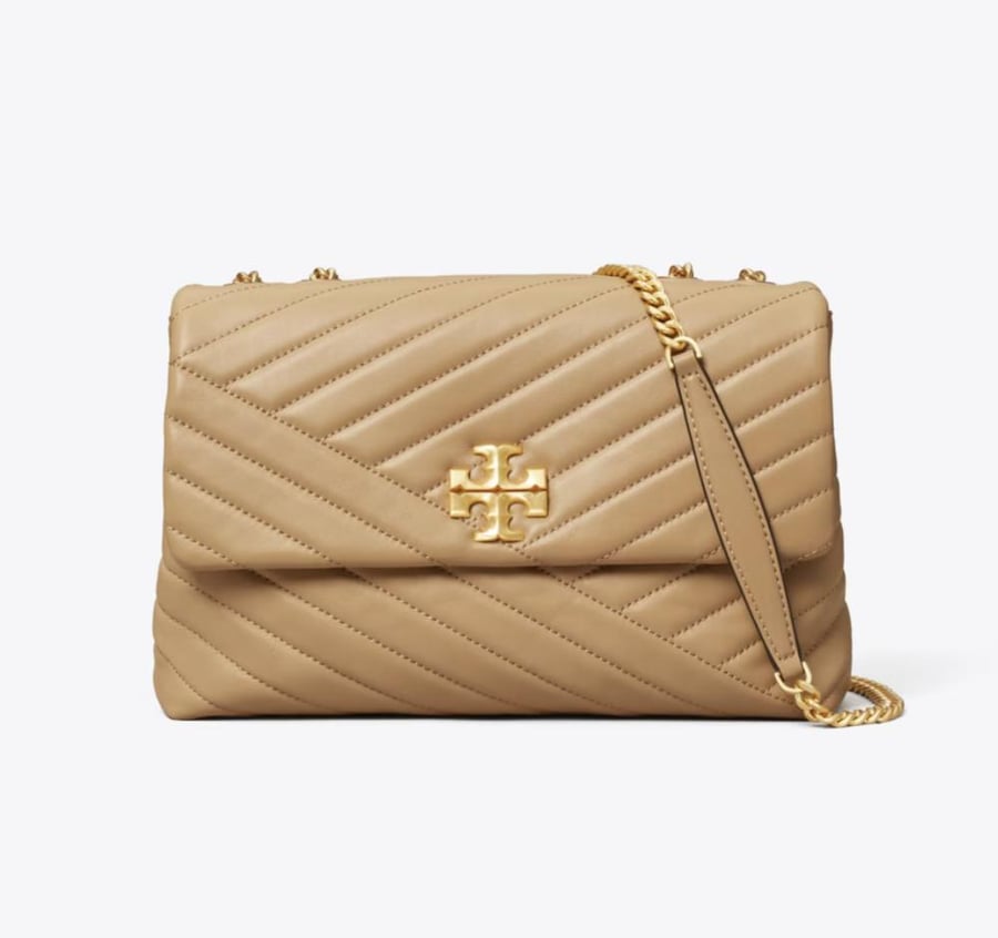 KIRA CHEVRON CONVERTIBLE SHOULDER BAG