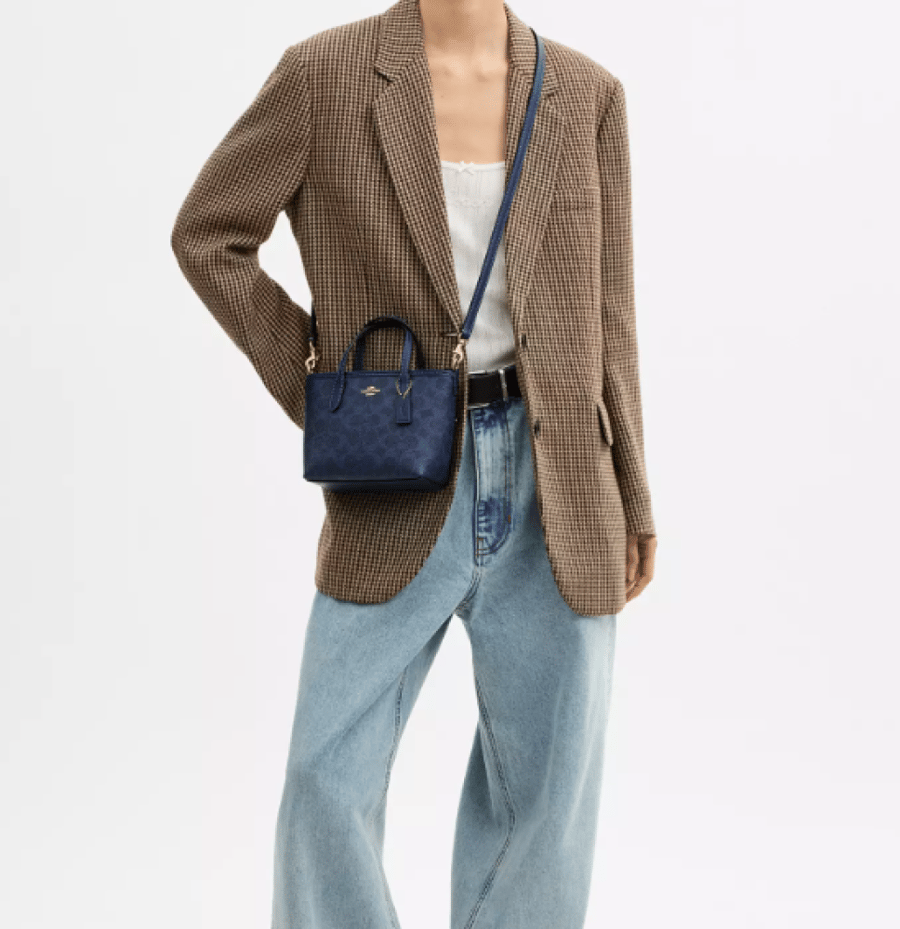 City Mini Tote Bag In Signature Canvas