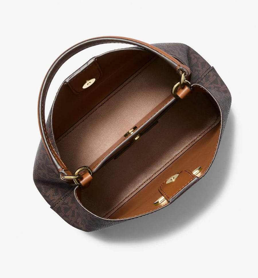 Pratt Small Signature Logo Shoulder Bag