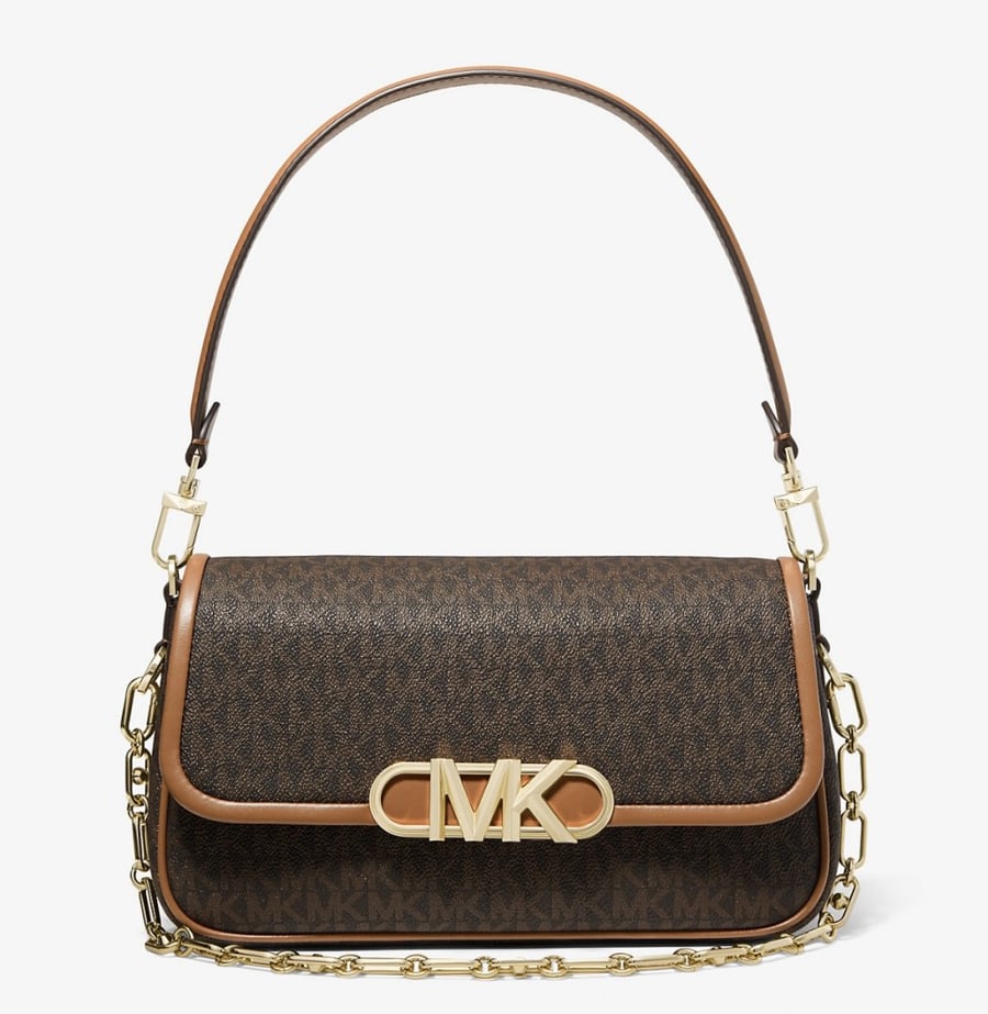 Parker Medium Logo Shoulder Bag