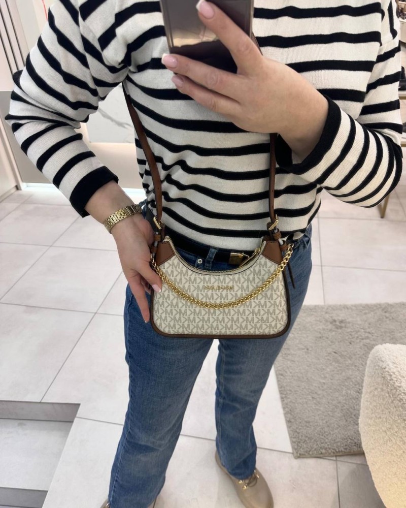 Wilma Small Signature Logo Crossbody Bag