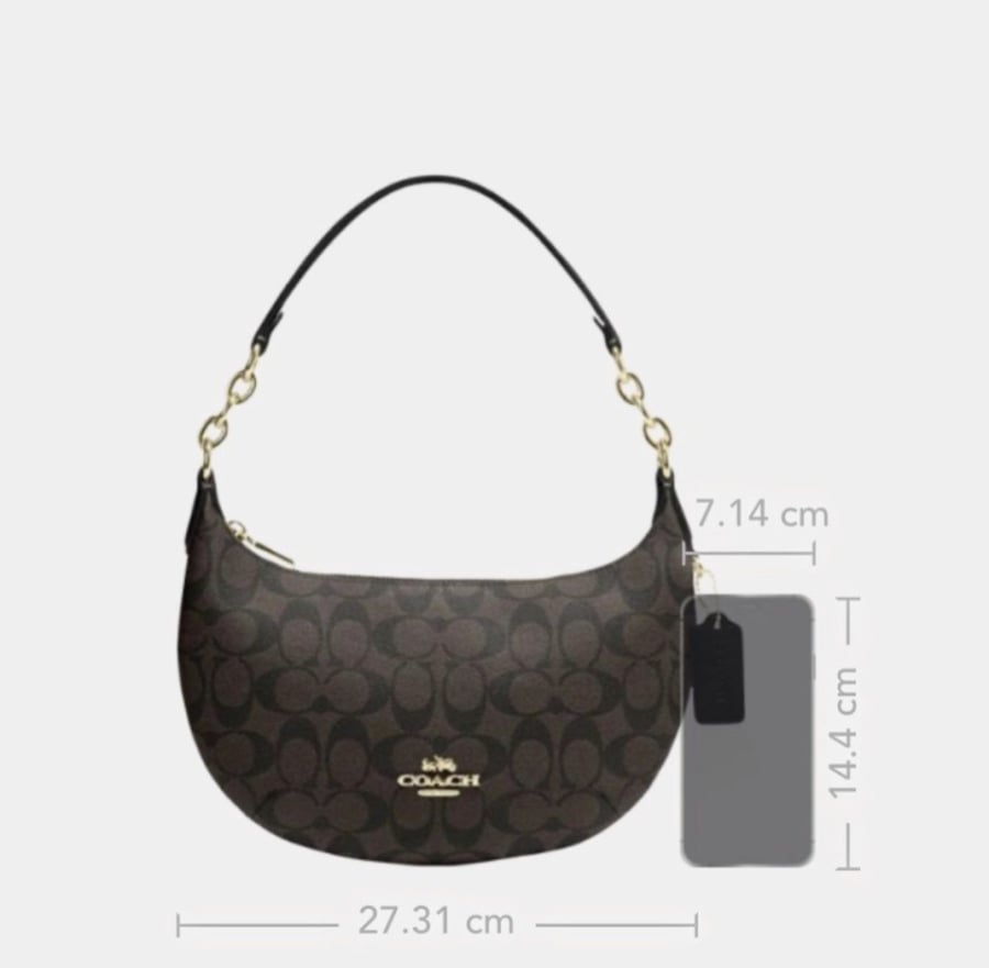 Payton Hobo In Signature Canvas