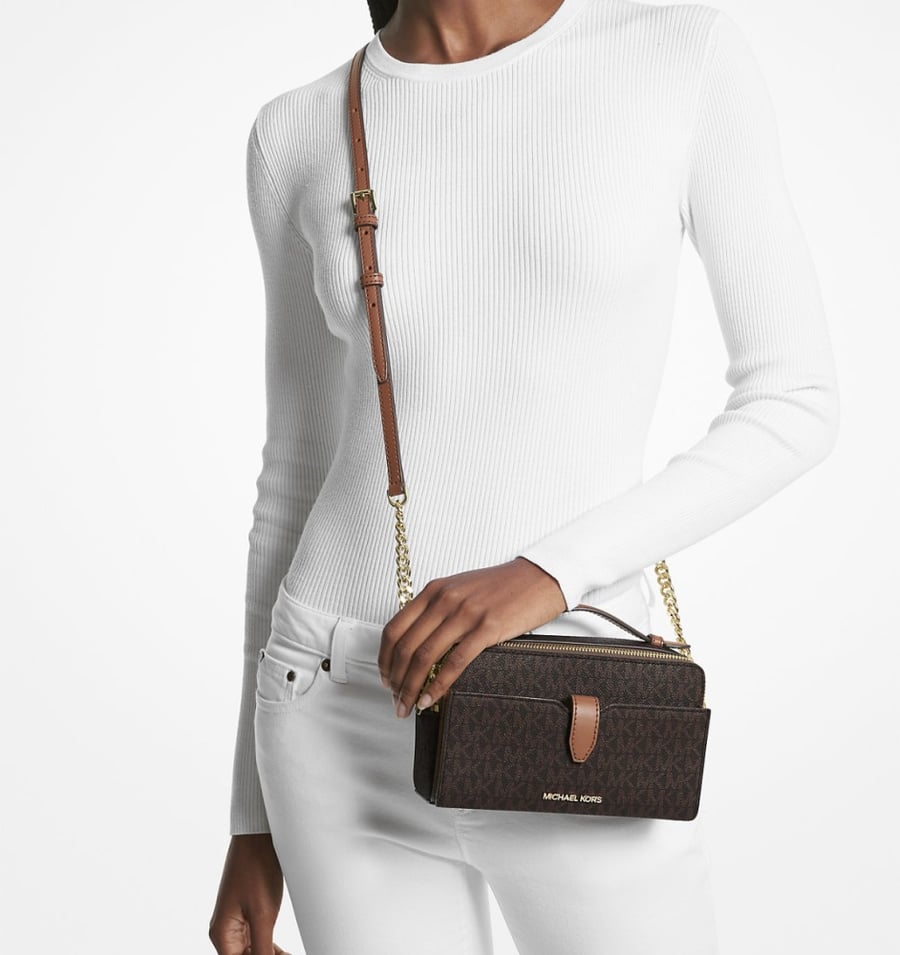 Medium Logo Smartphone Crossbody Bag