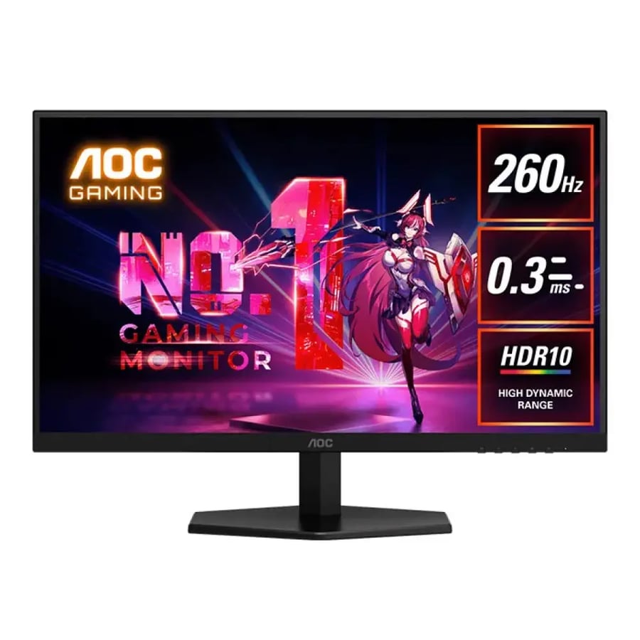 شاشة قيمنق اي او سي 260 هيرتز 27 بوصه - AOC 27 inch 260 HZ Gaming Monitor