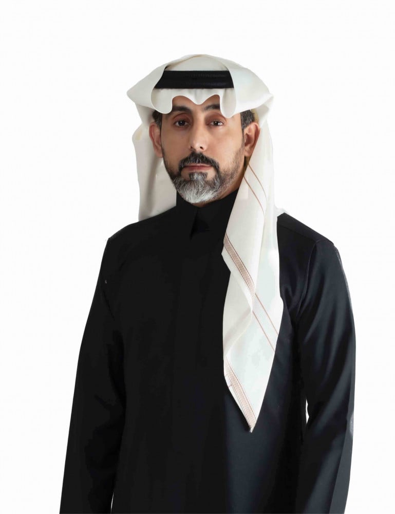 غترة بيج شتوي خطوط