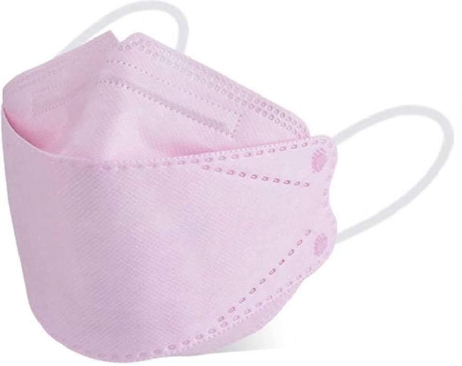 KF94 airqueen masks pink color - dark color and yellow color Korean manufacturing