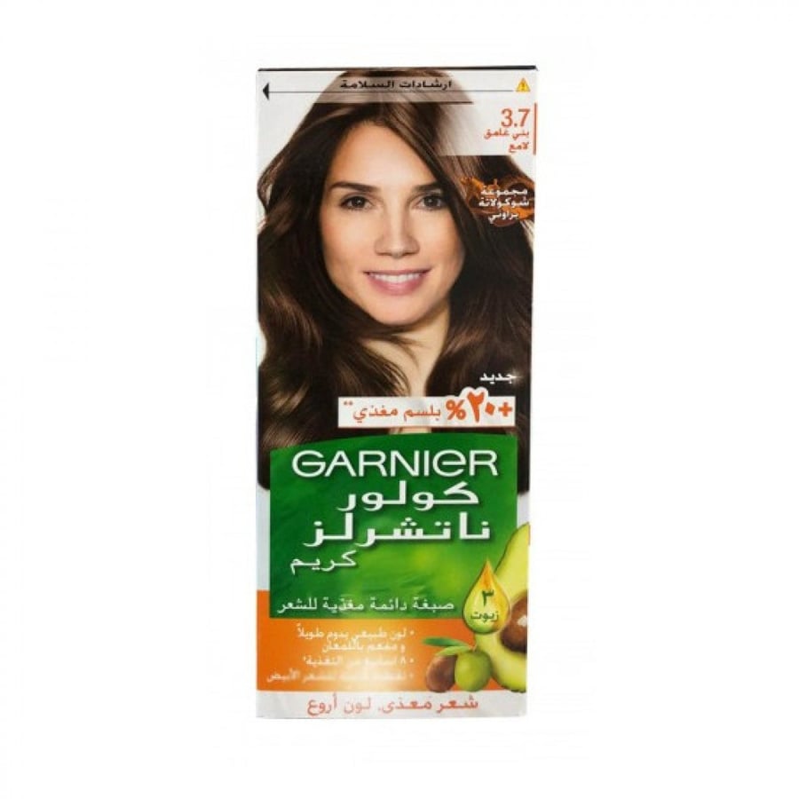 صبغة شعر غارنييه بني غامق
