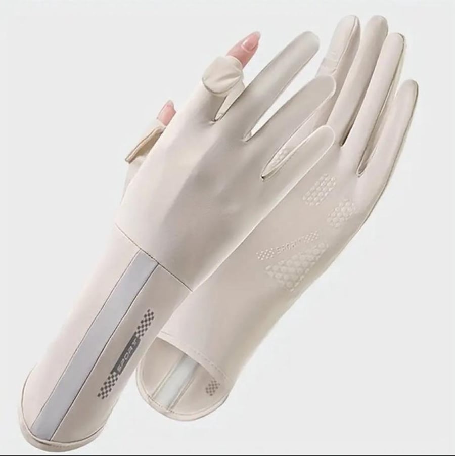 Sun protection gloves