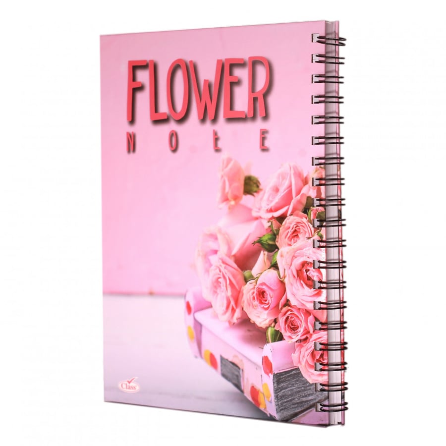 كلاس- دفتر ريكورد انجليزي- 100 ورقة- A4- الأشكال متنوعة Class Notebook