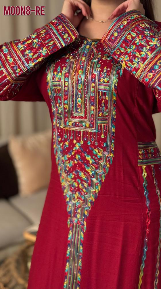 جلابية عسيري تطريز