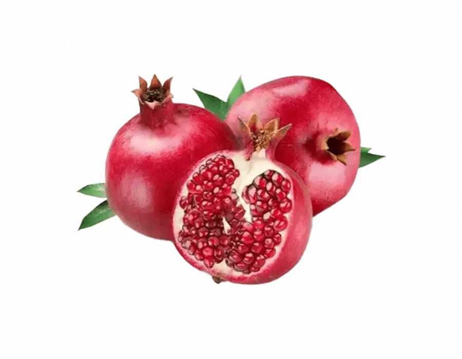 صندوق فاكهة رمان طازج