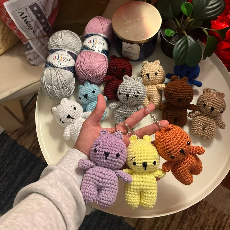 Full Bear Keychain