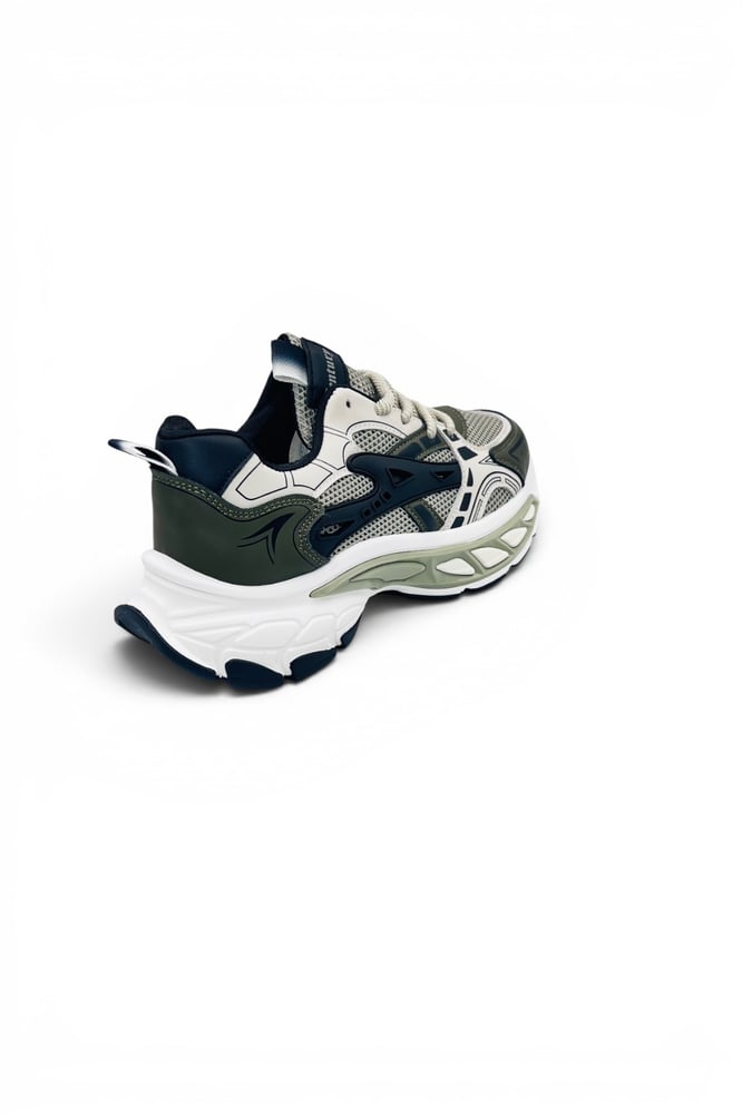 Street Mode Fashion Sports Shoes | Chunky Street Style Shoes - Green (CEN039-GRN)