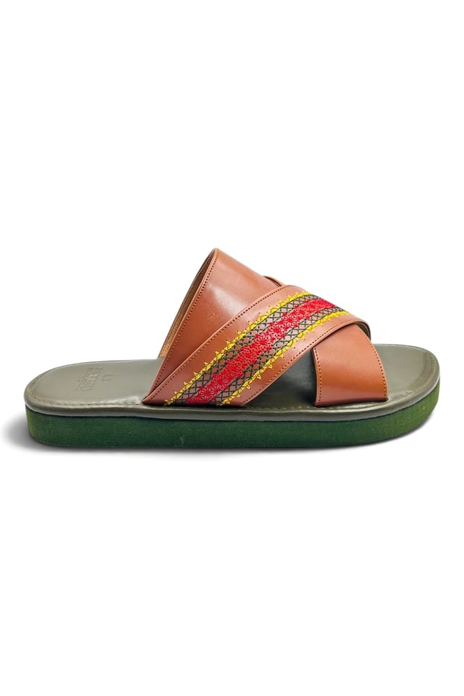 Arabian Comfort Sandals Saudi Made Green