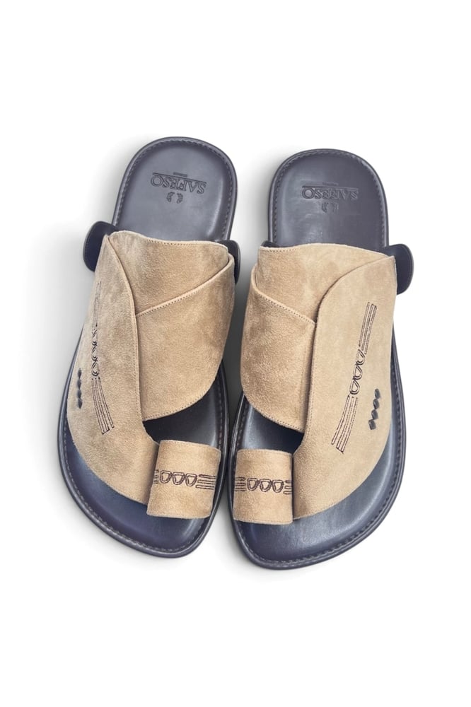 Arabian Comfort Sandals | Saudi Made - Camel (SA400-CML)