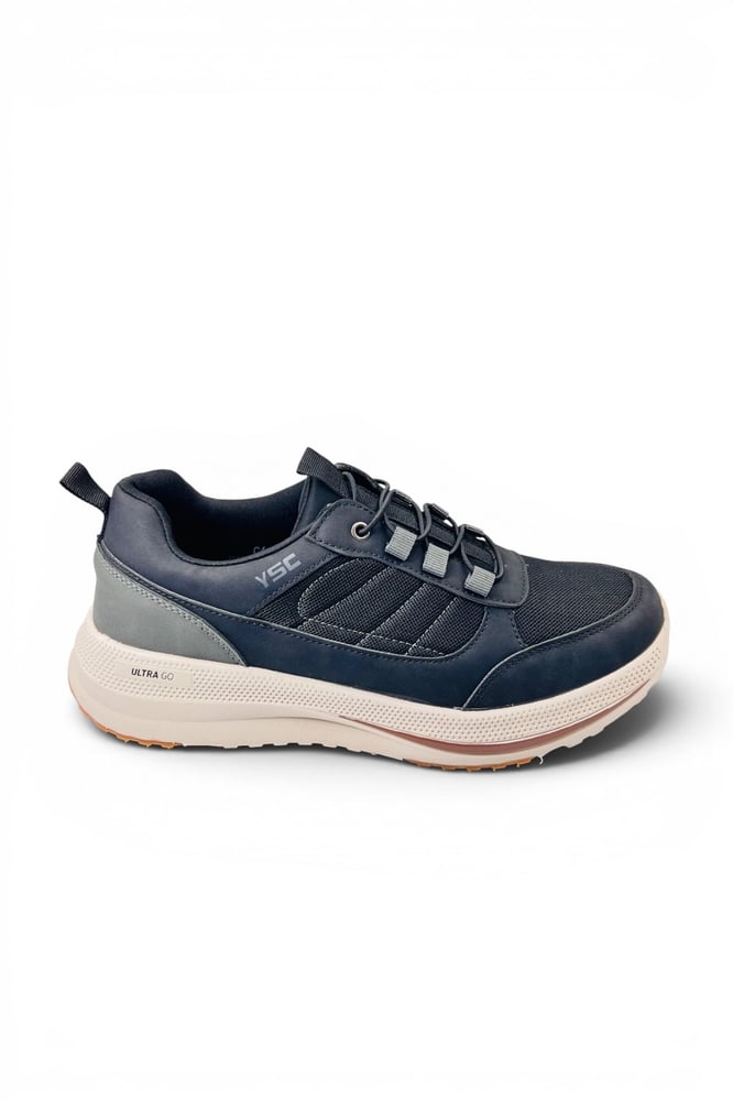 Ultra Go Comfort Shoes Ultra Lightweight Walking Shoes with Cushioned Sole Black YSC04 BLK