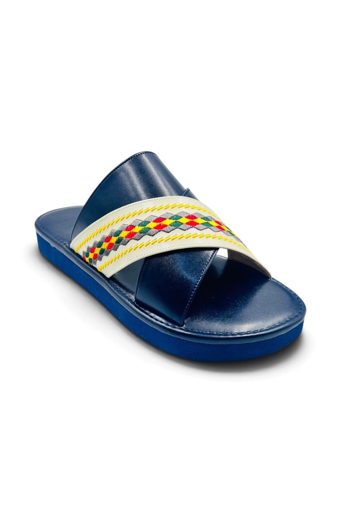 Arabian Comfort Sandals | Saudi Made - Navy (SA300-NVY)