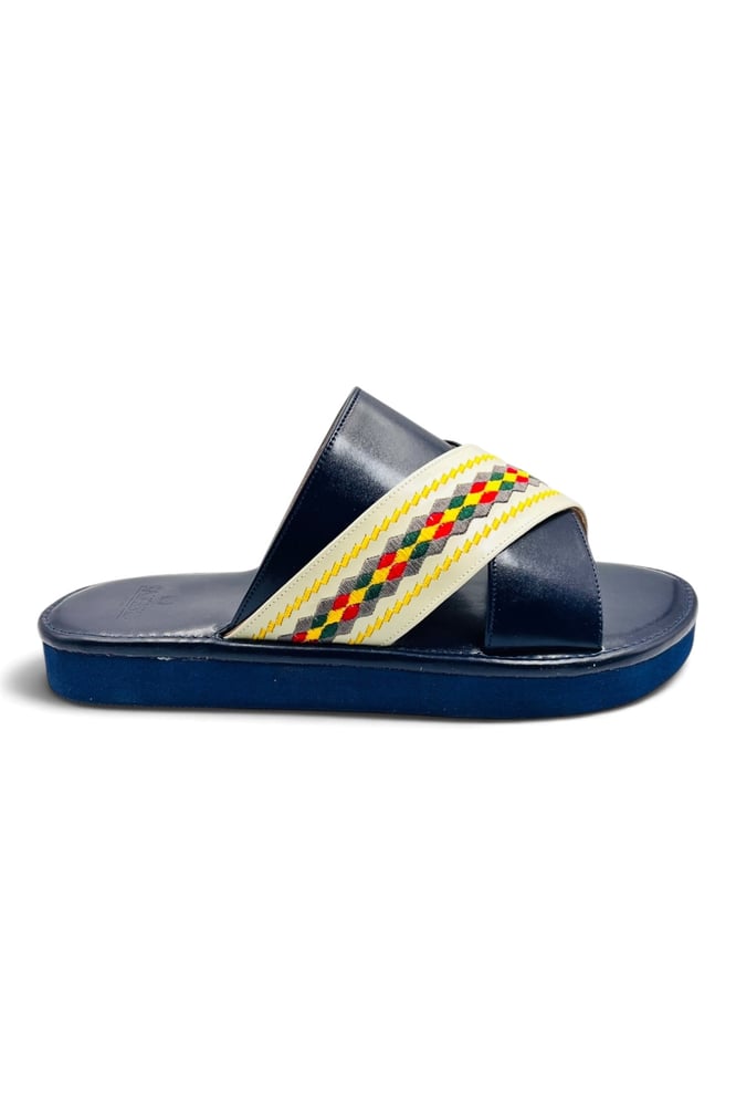 Arabian Comfort Sandals Saudi Made Navy SA300 NVY