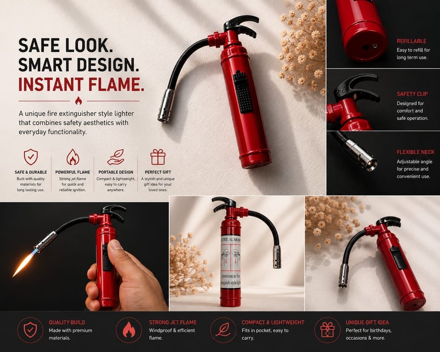 Gas Lighter 15cm ولاعة غاز 15 سم