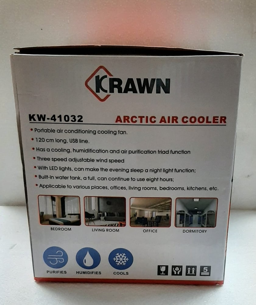 KRAWN ARCTIC AIR COOLER KW - 41032مكيف هواء صغير للمكتب