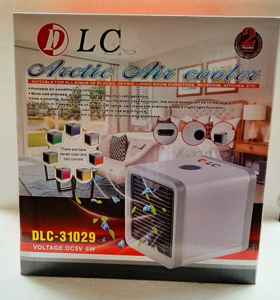 DLC ARCTIC AIR COOLER  DLC-31029, 6W مكيف هواء صغير