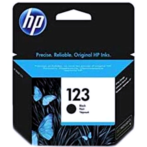 خرطوشة حبر أسود 123 لطابعة HP