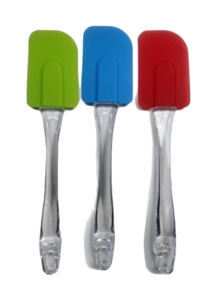 3Pcs Wefun Silicone Kitchen Tools 3 قطع من أدوات المطبخ المصنوعة من السيليكون من ويفن