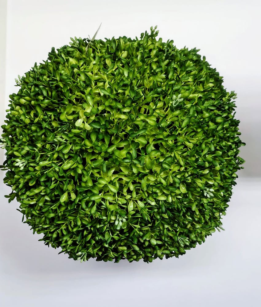 Artificial Grass Round Ball,Grass Ball Decoration for Home Garden Wedding Party Decoration كرة مستديرة من العشب الصناعي، زينة كرة العشب للمنزل والحديقة وحفلات الزفاف