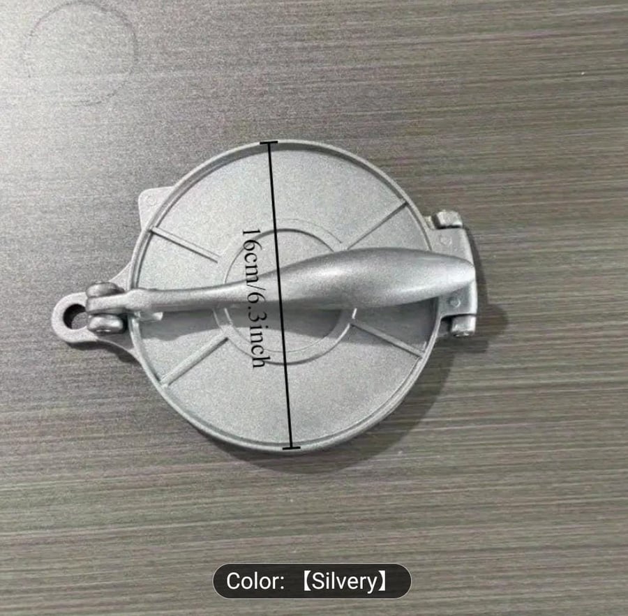 Tortilla Press, One-Touch Shaping with Thick Scratch-Resistant Panel, Easy to Clean, Non-Electric,Manual Tortilla Maker