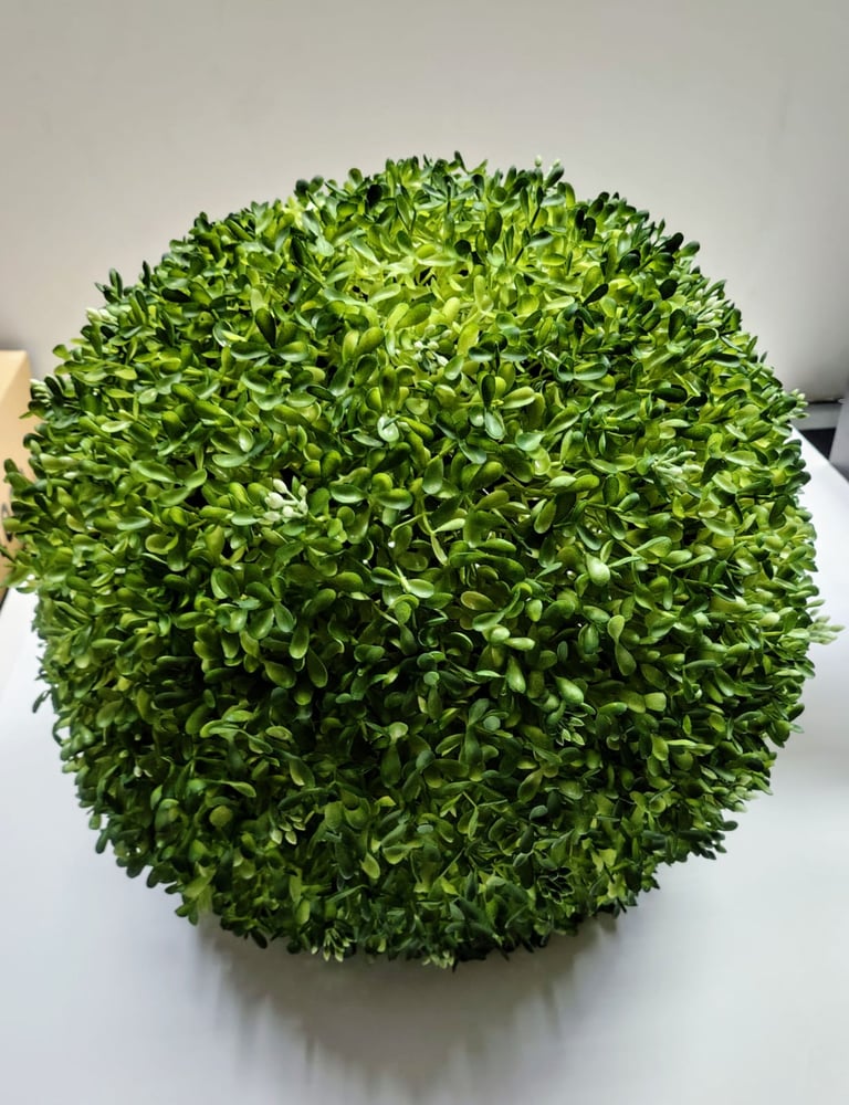 Artificial Grass Round Ball,Grass Ball Decoration for Home Garden Wedding Party Decoration كرة مستديرة من العشب الصناعي، زينة كرة العشب للمنزل والحديقة وحفلات الزفاف