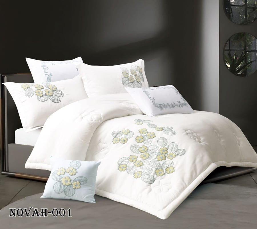 Double summer moon bedspread 7 pieces - 01