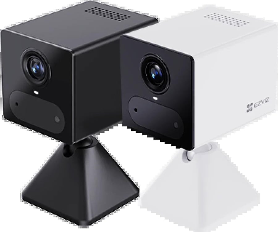 كاميرا المراقبة الذكية EZVIZ CB2 4G – بطارية ودقة 2K اتصال 4G بلا واي فاي