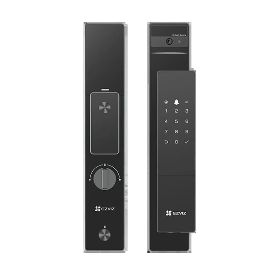 قفل الباب الذكي إيزفيز (EZVIZ) موديل DL50FVS بتقنية التعرف على الوجه والفيديو 2K