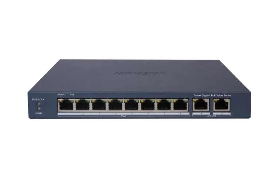 HIKVISION 8 Port Gigabit Smart POE Switch