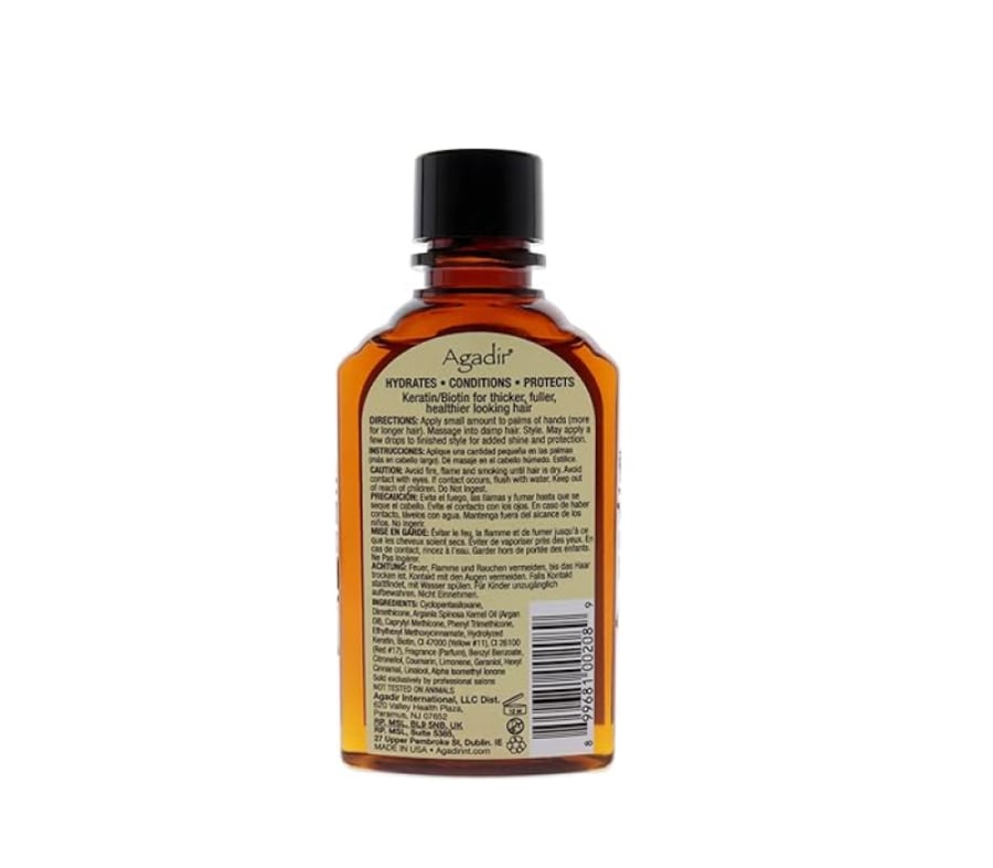 Hair treatment from Agadir with argan oil extract and biotin 118 ml