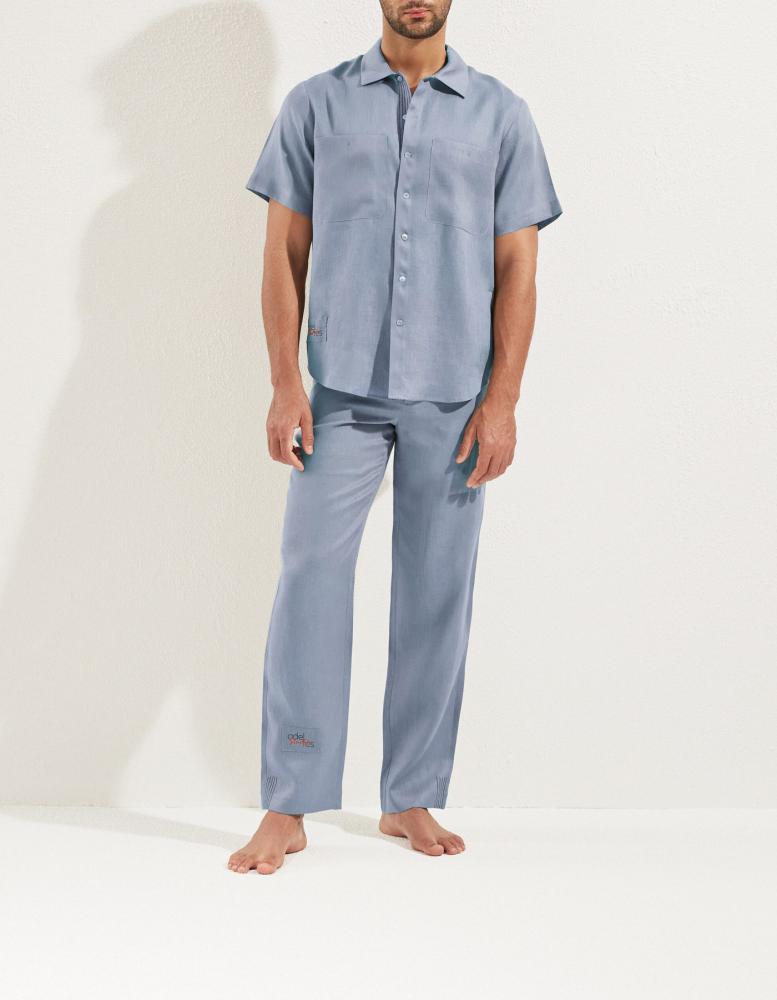 100% Linen Short Sleeve Shirt