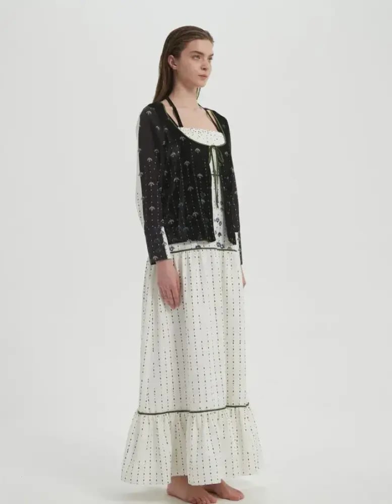 Waisted dress with Jacket