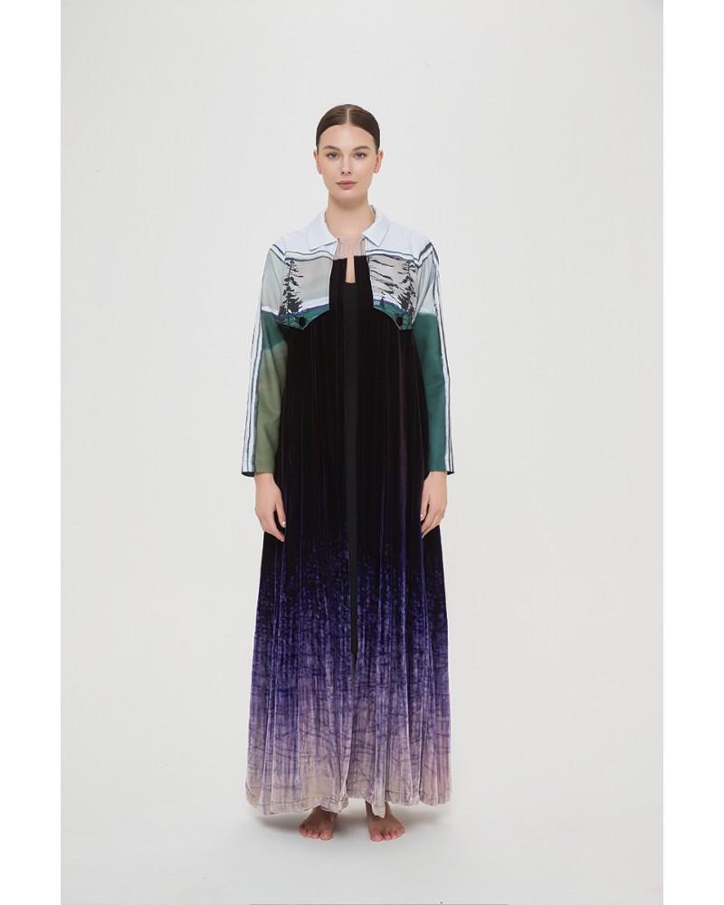 Opal forest Abaya