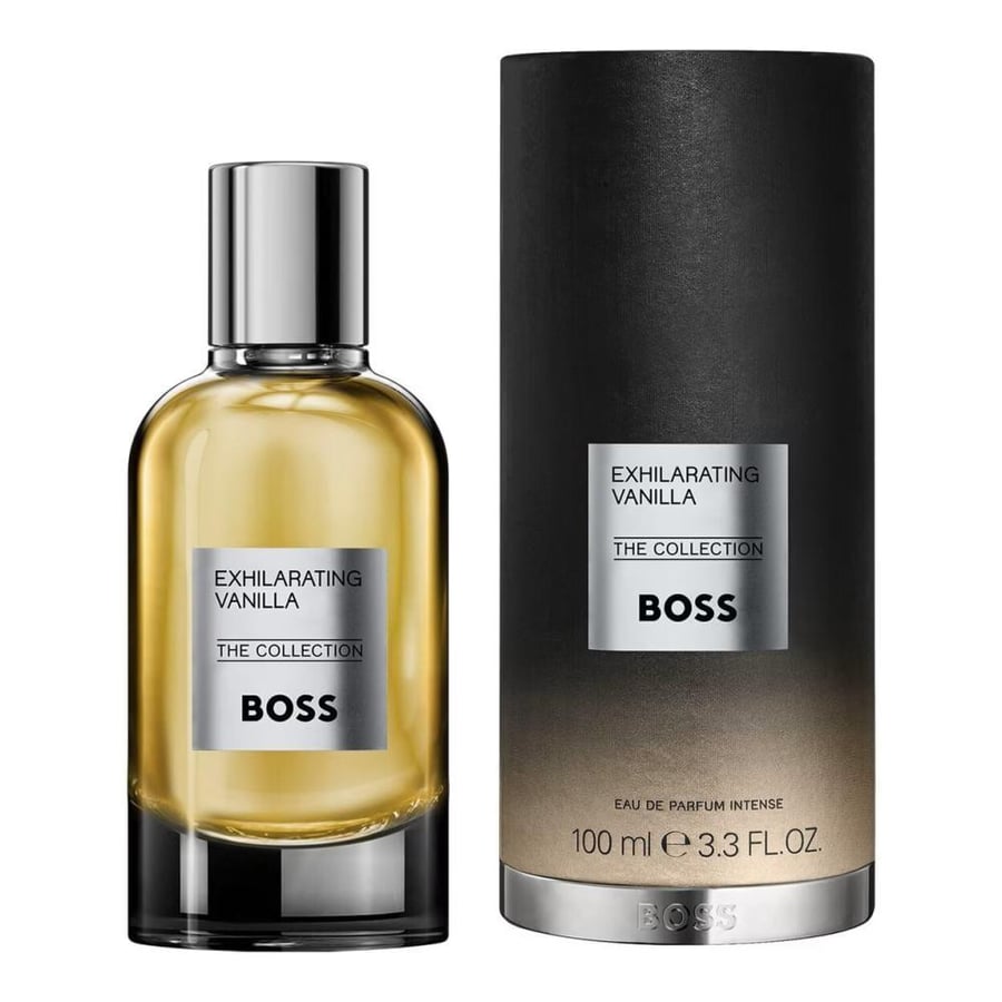 عطر هوغو بوس ذا كولكشن اكزليرتينج فانيلا او دو بارفيوم انتنس 100مل Boss Exhilarating Vanilla