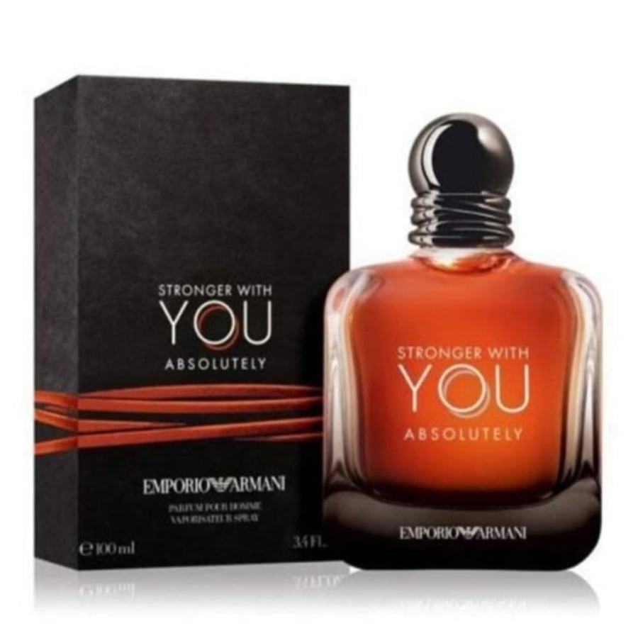 عطر ارماني سترونجر ويذ يو ابسلوتلي الرجالي او دو بارفيوم 100مل
