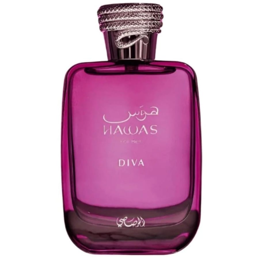 عطر هوس ديفا من الرصاصي او دو بارفيوم 100مل Hawas Diva