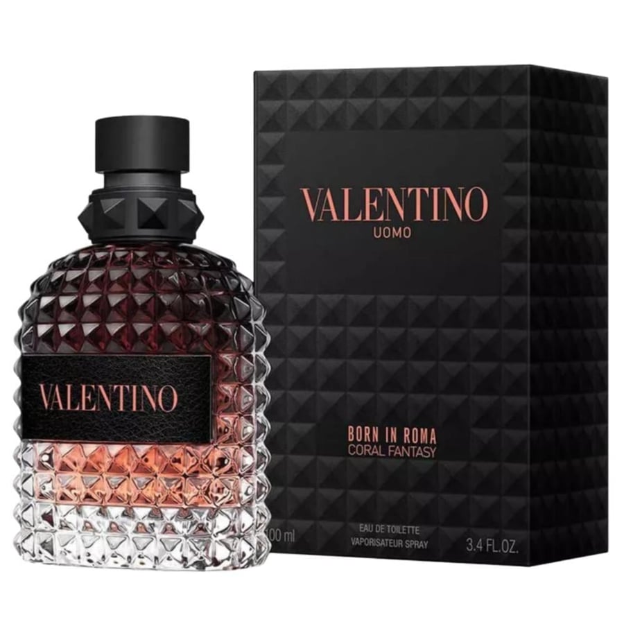 عطر فالنتينو اومو بور ان روما كورال فانتاسي او دو تواليت 100 مل