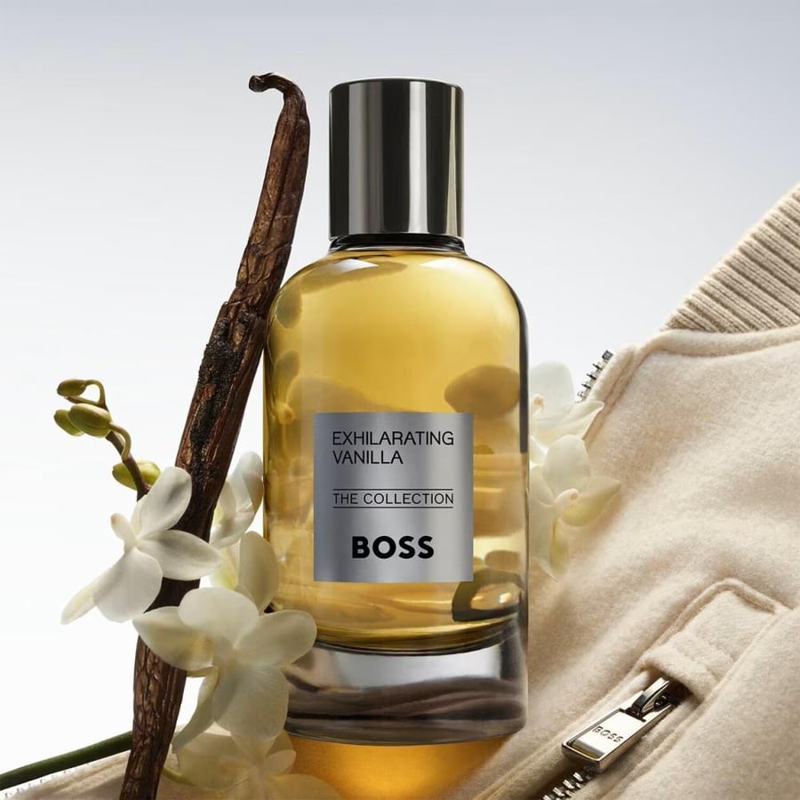 عطر هوغو بوس ذا كولكشن اكزليرتينج فانيلا او دو بارفيوم انتنس 100مل Boss Exhilarating Vanilla
