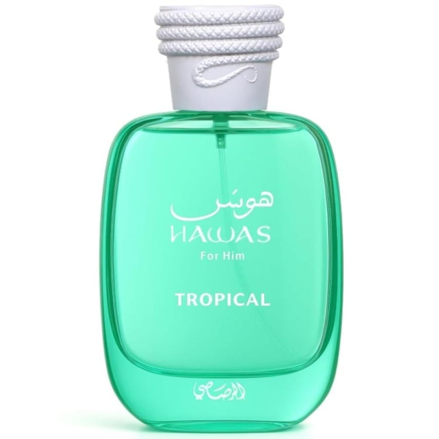 عطر هوس تروبيكال من الرصاصي او دو بارفيوم 100مل Hawas Tropical