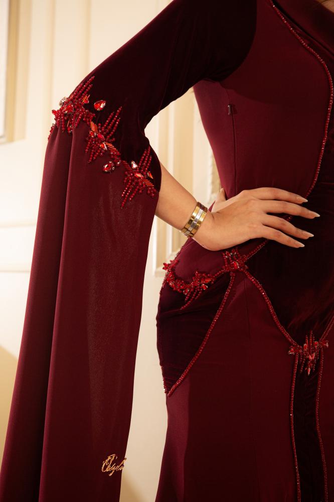 فستان سهرة بالطلب