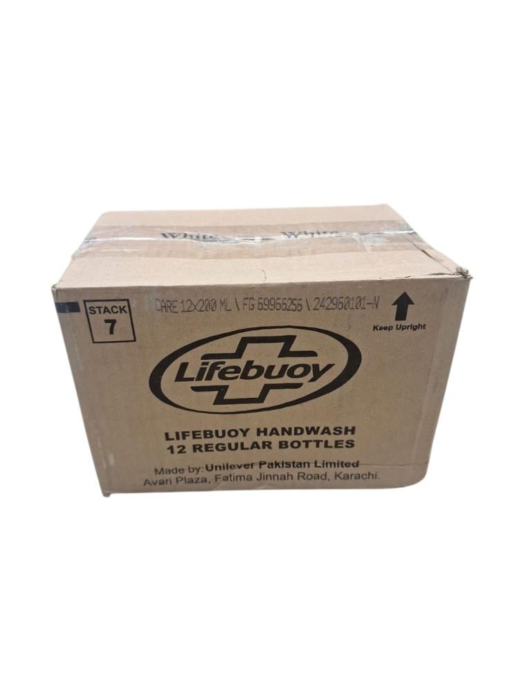 Lifebuoy | Washing Liquid Hand Soap | Total 10 Protect | Red | 200 ml | Carton | 12 pcs