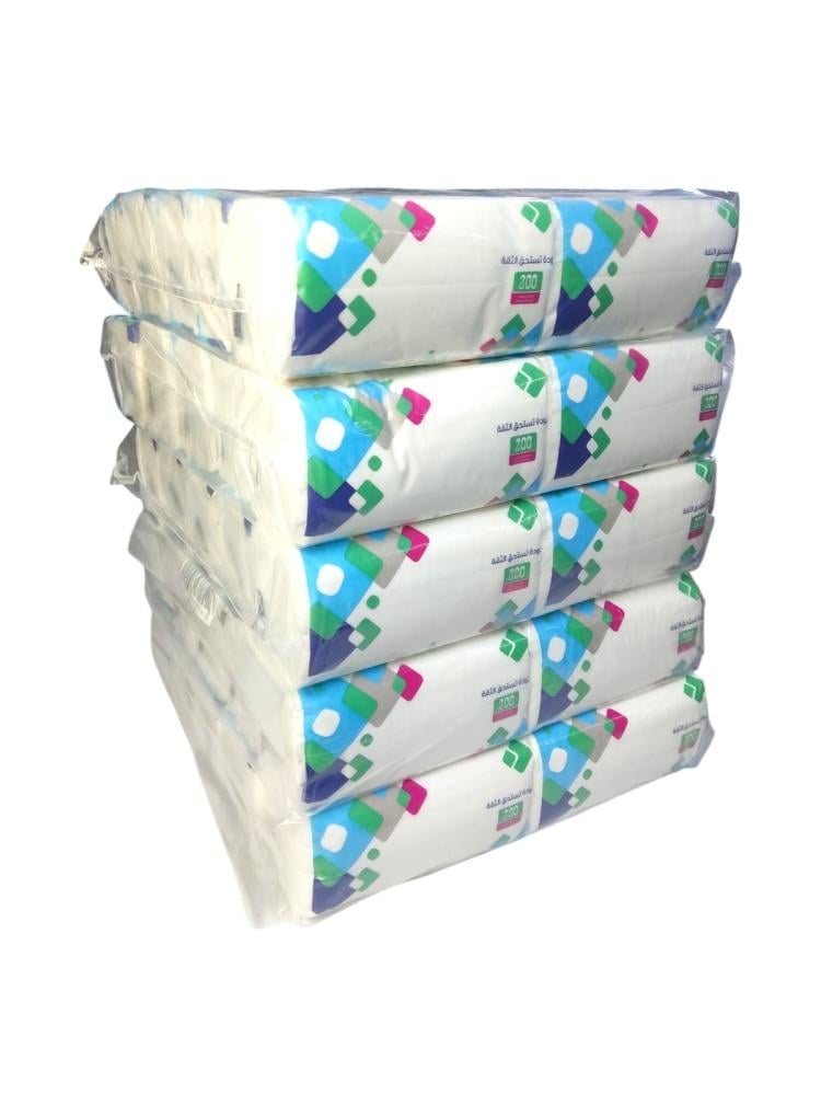 Misk | Bundle of 5x10x200 Single Facial Tissues