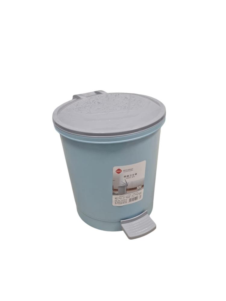 Al Sahaba | Round Pedal Dustbin | 5.5 Liter | Item No.1025