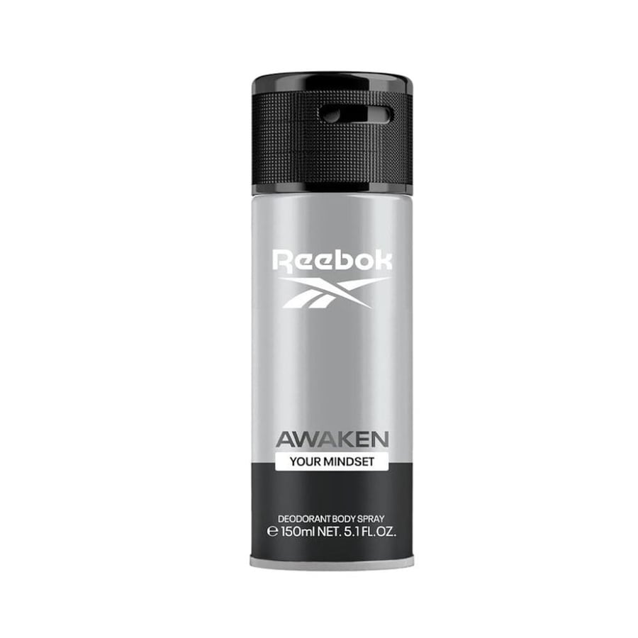 ريبوك | بخاخ مزيل عرق | اويكن يور مايندست | 150 مل Reebok | Deodorant Spray | Awaken Your Mindset | 150 ml